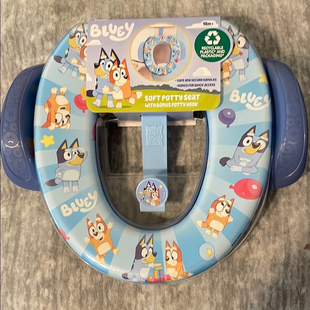 Bluey Soft Potty Seat with Handles